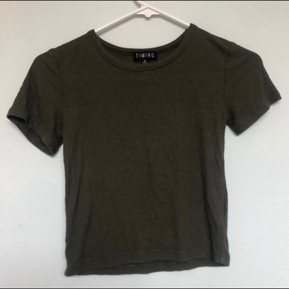 Tops - Olive Green Top